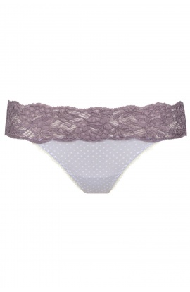 Art panties with double tulle P-2473